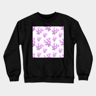 Purple leaves Crewneck Sweatshirt